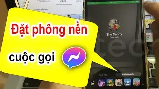 Cách cài phông nền - hình nền cuộc gọi Messenger cho điện thoại iphone Vtech.