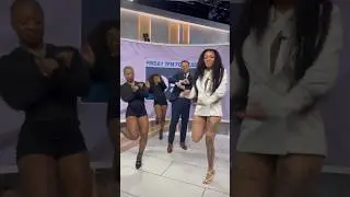 Had to hit this with big GLO herself 🕺🏻💃🏾💃🏾💃🏾 #dance #trwnd #news