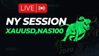 NY Smash Nas100 xauusd | Live Stream #trading #smctrading