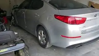 2015 Kia Optima Salvage Rebuild Part 2: Making Progress