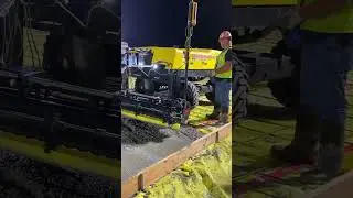 Concrete finishing