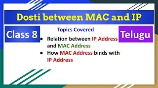 Dosti Between MAC Address and IP Address | Huzefa