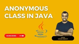 Anonymous Class In Java #Java #LingarajTechhub