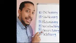 نطق الكلمات باللهجة الأمريكية | الكلمات التى تنتهى ب ary