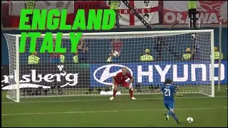 England v Italy. Penalty. Euro 2012  Part 1 . Англія - Італія. серія пенальті  