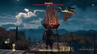 Assassin's Creed Odyssey -  Attacking a Spartan Fort Solo on Hard