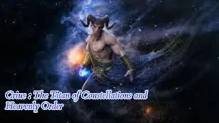 Crius   The Titan of Constellations