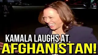 Kamala Harris Laughs At Afghanistan