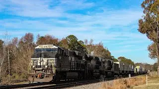 NS 24X, NS 28R, NS 243, & NS 154 at Wellford 11/25/24