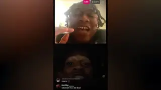 C Blu & Jayo Bandz On IG Live Talking About Murda B Linking With Sha EK