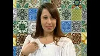 Paula Pimenta no programa Culturall