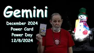 Gemini December 2024 Horoscope Power Tarot Card & Power Day