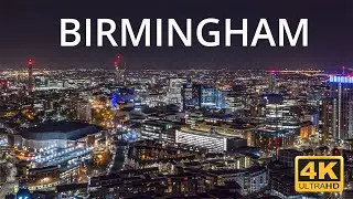 Birmingham , England 🇬🇧 | 4K Drone Footage