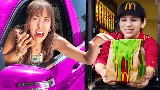 Ordering ILLEGAL Drive-Thru Items!