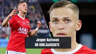 Jesper Karlsson || All Goals & Assists 2022/2023  • AZ Alkmaar