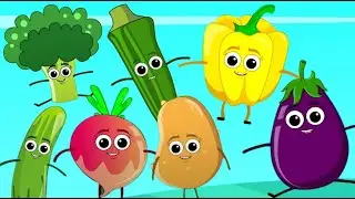 Ten Little Veggies, Educational Videos + More Learning Videos for Babies