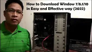 Computer Technician 101: How to Download Window 7/8.1/10 in ISO File (Tagalog)