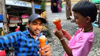 Hiba ka icecream 🍦 main ne kha liya yeh rone lagi😄