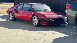 Commuting home in a 40 year old Ferrari