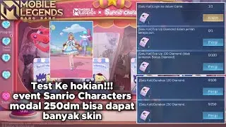 Modal 250 Diamond Gacha Event MLBB X Sanrio Characters Fase 1 Bisa Dapat Skin Floryn Fluffy Dream