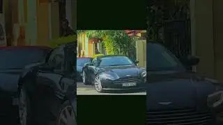 අම්මො මොකක්ද ඒ car එක 🤩 #srilanka #astonmartin #supercar #subscribe