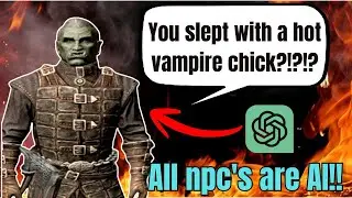 I Added AI to Skyrim, and You’ve Never Seen Anything Like This!!