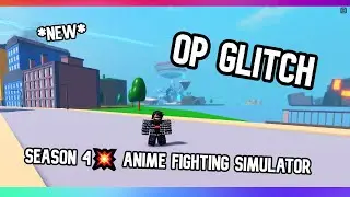I FOUND A OP GLITCH IN ANIME FIGHTING SIMULATOR | ROBLOX