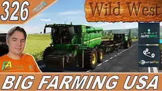 LS22 16fach Map #326 Das 140ha Feld ist geschafft #WildWest #16fach #CP #AD #FarmingSimulator22