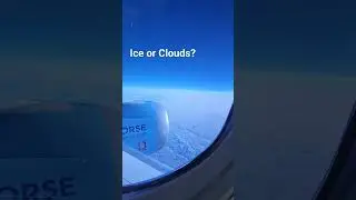 Ice or clouds? #travel #shorts