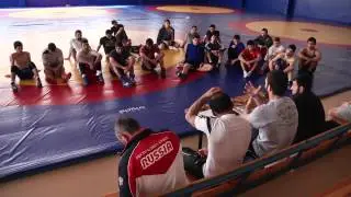 Контрольные схватки сборной Крыма по греко римской борьбе перед чемпионатом ЮФО