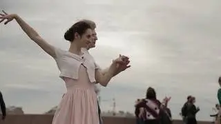 Бальные танцы на Стрелке В.О. в ритме румбы