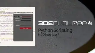 3DEqualizer4 [advanced] - Python Scripting