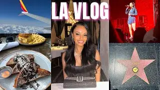 LA VLOG: ELLA MAI CONCERT, HOLLYWOOD WALK OF FAME, FINE DINING & MORE