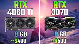 NVIDIA RTX 4060 Ti против RTX 3070  Тест в 7 играх 1440p