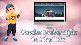 parallax scrolling effect in html css | css effect tutorial | tech overlay