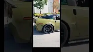 LOUD C6 Corvette @ Carshow