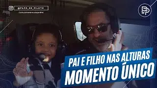 👨‍👦 Pai e filho nas alturas – Voo emocionante no Dia dos Pais ❤️✈️