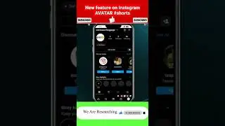 New feature on Instagram AVATAR 