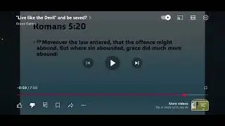 Can you live like the devil and be saved?