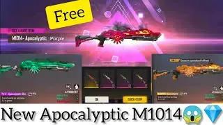 I Got All The Incubator M1014 Gun Skins🎁 in 1 Spin - Luck or wot😱? - Rampage Event - Free Fire