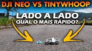DJI Neo vs Tinywhoop LADO A LADO. Quem vence? (BetaFPV Air65)