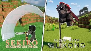 4 New Amazing Epic Fight Addons!!! (Wukong, Sekiro & More) | Minecraft 1.20.1