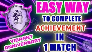 HOW TO COMPLETE VIBRANT ANNIVERSARY | VIBRANT ANNIVERSARY | PUBG VIBRANT ANNIVERSARY ACHIVEMENT