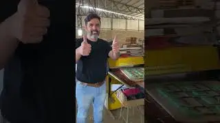 Como funciona uma corte e vinco plana ????