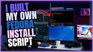 I automated my Fedora Linux setup (Minimal Install to Full Desktop)