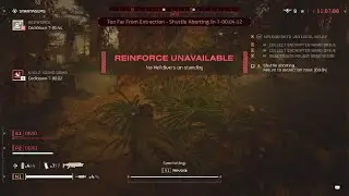How to properly extract from a helldive