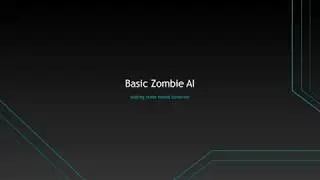Making basic zombie AI in Unity3d- Part 2