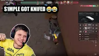 CS:GO Legend S1mple Got Knifed in Valorant | Funny Moment 😂
