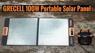 My Honest Review of: The GRECELL 100W Portable Solar Panel with Power Station Generator