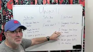 Strike VS Lockout with a union plant
